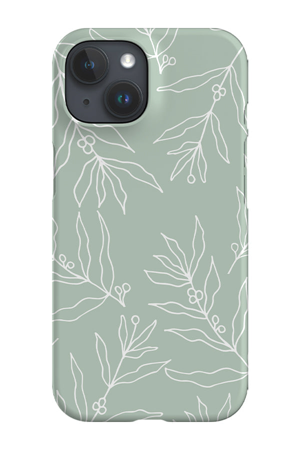 Harvest Line Art Phone Case (Mint)
