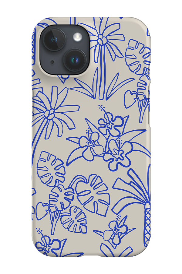 Jungle Phone Case (Electric Blue)