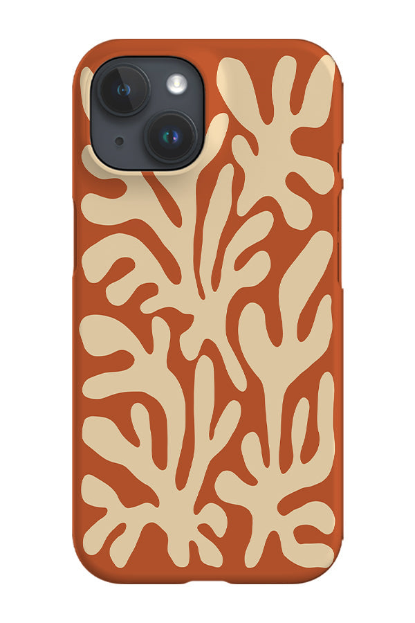 Matisse Coral Reef Phone Case (Burnt Orange Beige)