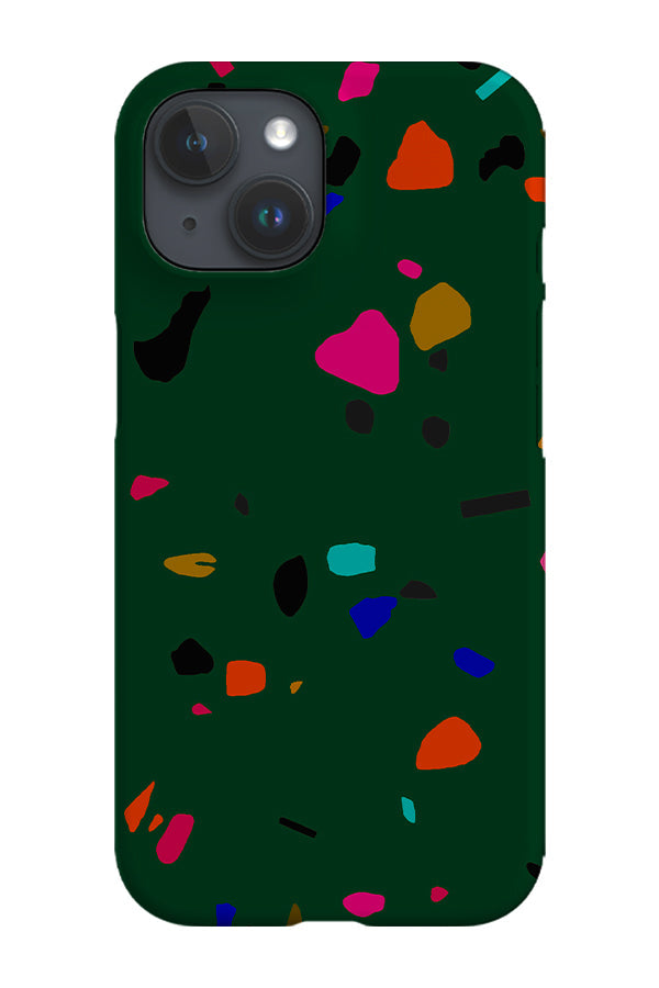 Neon Granite Phone Case (Dark Green)