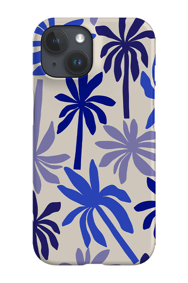 Palm Tree Scatter Phone Case (Off White)