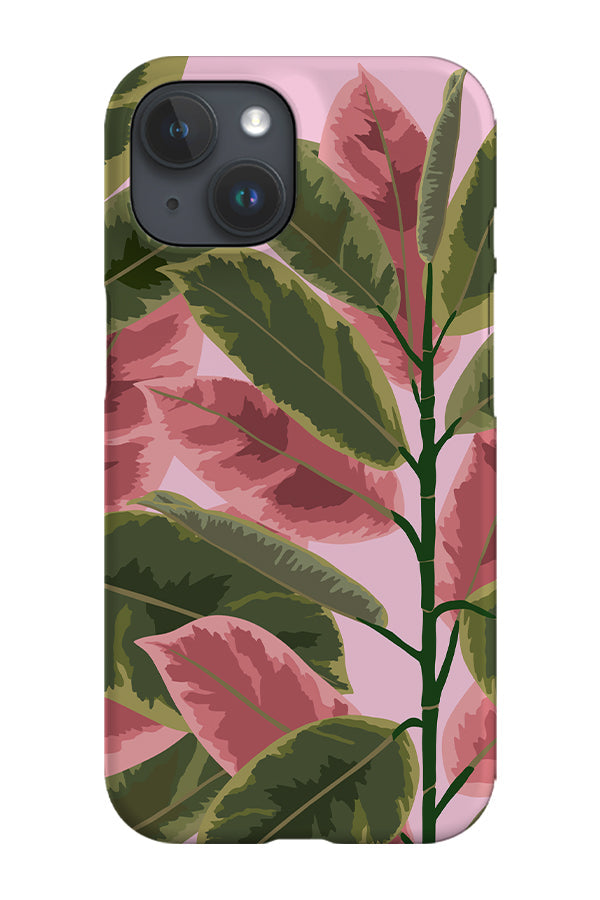 Plant Up Close Phone Case (Pink)