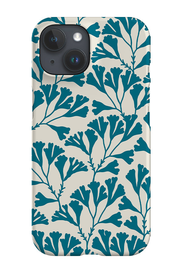 Seaweed Phone Case (Beige Blue)