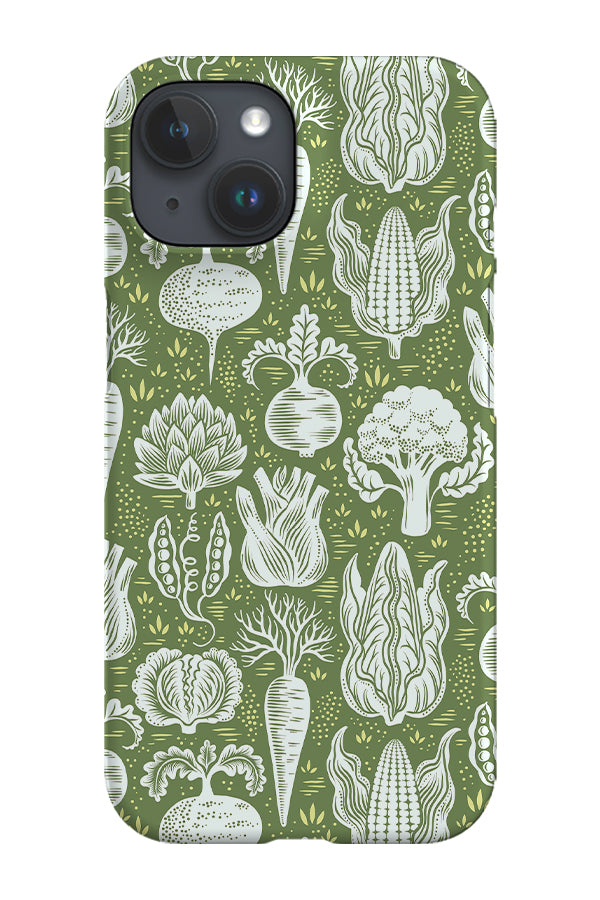 Lettuce Turnip The Beet By Rebecca Elfast Phone Case (Green)